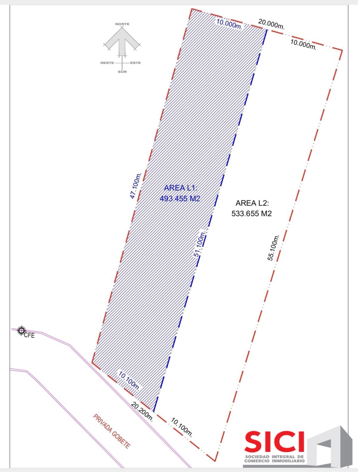 TERRENO EN SAN FELIPE DEL AGUA