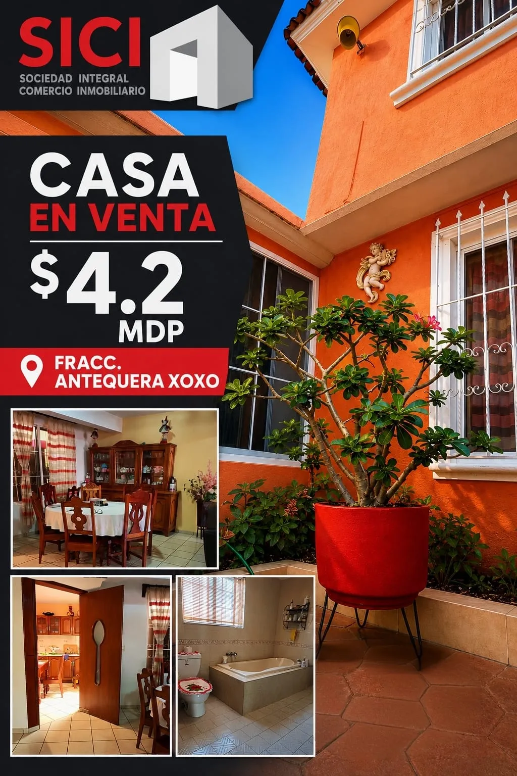 Casa en Fracc. Antequera Xoxo
