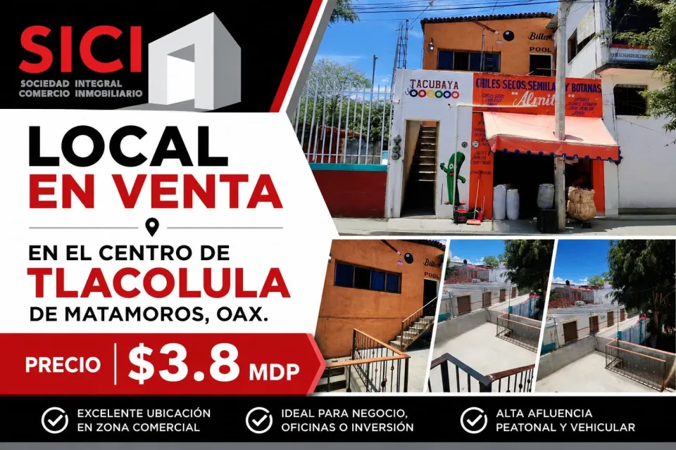 LOCAL EN TLACOLULA