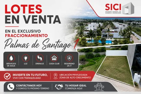 TERRENOS EN VENTA  PALAS DE SANTIAGO II